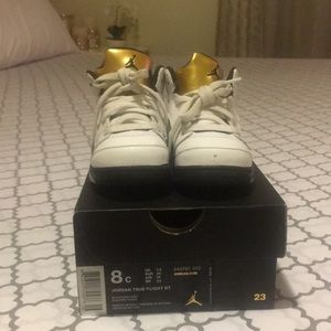 Toddler boys retro Jordans.